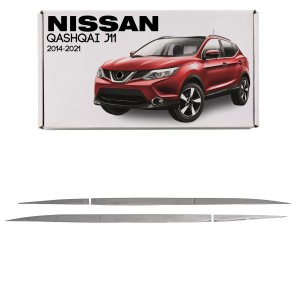 NISSAN QASHQAI II J11 2014-2021 STALOWE LISTWY DRZWI KE7604E50X