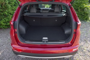 KIA SPORTAGE IV QL 2016-2021 OZDOBNA NAKŁADKA UCHWYTU PODŁOGI BAGAŻNIKA