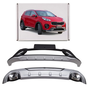 KIA SPORTAGE IV QL 2016-2018 PRZED FACELIFTINGIEM DOKŁADKI ZDERZAKÓW ABS