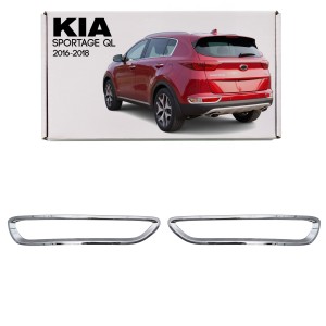 KIA SPORTAGE IV QL 2016-2018 NAKŁADKI LAMP PRZECIWMGIELNYCH TYŁ