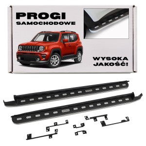 JEEP RENEGADE I BU 2015+ STOPNIE BOCZNE PROGI SAMOCHODOWE