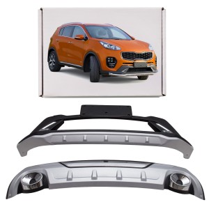 KIA SPORTAGE IV QL 2016-2018 GT-LINE  PRZED LIFTINGIEM DOKŁADKI ZDERZAKÓW ABS
