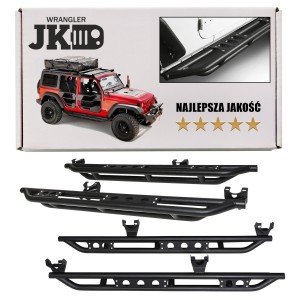 JEEP WRANGLER JK 2007-2018 4 DRZWI ORUROWANIE BOCZNE RAPTOR