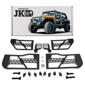 JEEP WRANGLER JK 4 DRZWI 2007-2018 DRZWI RUROWE SAFARI Z LUSTERKIEM