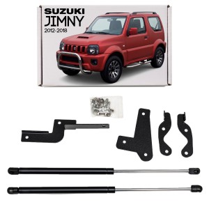 SUZUKI JIMNY II 2012-2018 PO FACELIFTINGU PODNOŚNIKI MASKI GAZOWE