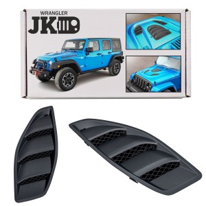 JEEP WRANGLER JK 2007-2018 KRATKI WLOTÓW POWIETRZA DO MASKI RUBICON 10th ANNIVERSARY I TRAILCAT