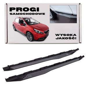 PEUGEOT 2008 A94 2013-2019 PROGI STOPNIE BOCZNE