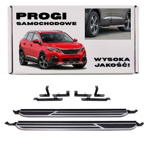 PEUGEOT 3008 II P84 2016-2023 STOPNIE BOCZNE LISTWY PROGOWE