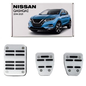 NISSAN QASHQAI 2014-2021 MANUAL NAKŁADKI NA PEDAŁY NAKŁADANE