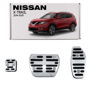 NISSAN X-TRAIL 2014-2021 AUTOMAT NAKŁADKI NA PEDAŁY