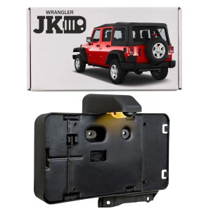 JEEP WRANGLER JK 2007-2018 WERSJA USA MOCOWANIE TYLNEJ TABLICY REJESTRACYJNEJ OEM 68064720AA