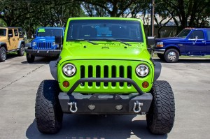 JEEP WRANGLER JK 2007-2018 LAMPY PRZEDNIE LEDOWE 7'' HALO EYES