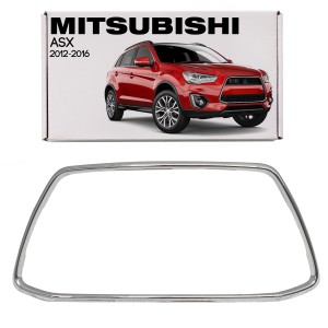 MITSUBISHI ASX 2012-2016 PO PIERWSZYM FACELIFTINGU CHROMOWANA RAMKA GRILLA 6402A275