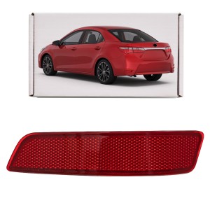 TOYOTA COROLLA XI E16 2013-2019 TYLNY ODBLASK ZDERZAKA LEWY 8191002180