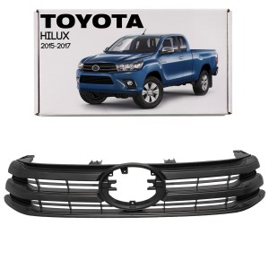 TOYOTA HILUX VIII 2015-2017 PRZED LIFTINGIEM GRILL PRZEDNI ATRAPA CHŁODNICY CZARNA  531000K480