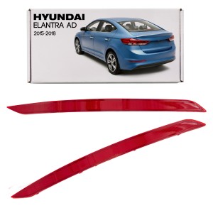 HYUNDAI ELANTRA VI AD 2015-2018 PRZED FACELIFTINGIEM ODBLASK LAMPA TYLNEGO ZDERZAKA LEWA 92405F2000