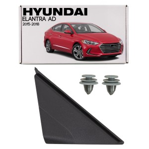 HYUNDAI ELANTRA VI AD 2015-2018 PRZED FACELIFTINGIEM ZAŚLEPKA TRÓJKĄT PODSZYBIA PRAWY 86190F2000