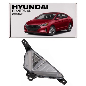 HYUNDAI ELANTRA VI AD 2018-2020 PO FACELIFTINGU LAMPA PRZECIWMGIELNA PRZEDNIA LEWA 2PIN 92301F2500