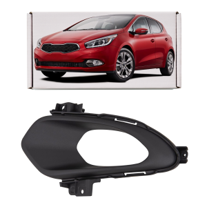 KIA CEED II JD 2012-2015 PRZED FACELIFTINGIEM RAMKA LAMPY PRZECIWMGIELNEJ PRZEDNIA LEWA 86563A2000