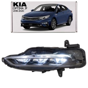 KIA OPTIMA IV JF 2018-2020 PO FACELIFTINGU LAMPA PRZECIWMGIELNA DRL LED PRZEDNIA LEWA 92201D4600