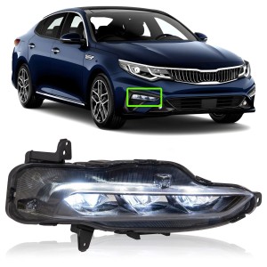 KIA OPTIMA IV JF 2018-2020 PO FACELIFTINGU LAMPA PRZECIWMGIELNA DRL LED PRZEDNIA PRAWA 92202D4600