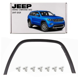JEEP GRAND CHEROKEE IV WK2 2017-2021 DRUGI FACELIFTING LISTWA PRZEDNIEGO BŁOTNIKA GŁADKA PRAWA 5XT68RXFAC
