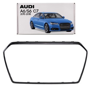 AUDI A6 / S6 C7 4G 2015-2018 PO FACELIFTINGU RAMKA GRILLA CZARNA 4G0807715