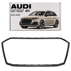 AUDI Q7 / SQ7 4M 2020-2024 PO PIERWSZYM FACELIFTINGU CZARNA RAMKA GRILLA 4M0853651AG