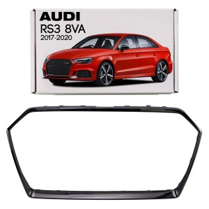 AUDI RS3 8VA 2017-2020 PO FACELIFTINGU CZARNA RAMKA GRILLA 8V5853651R