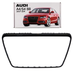 AUDI A4 / S4 B8 2007-2011 PRZED FACELIFTINGIEM RAMKA GRILLA CZARNA 8E0853651
