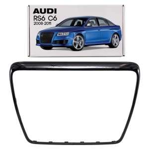 AUDI RS6 C6 4F 2008-2011 PO FACELIFTINGU RAMKA GRILLA CZARNA 4F0853651