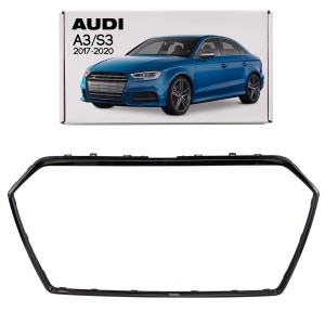 AUDI A3 / S3 8V 2017-2020 PO FACELIFTINGU RAMKA GRILLA CZARNA 8V3853651B
