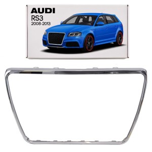 AUDI RS3 8PA 2008-2013 PO FACELIFTINGU RAMKA GRILLA CHROMOWANA 8P0853651M