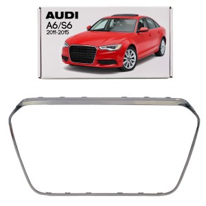 AUDI A6 / S6 C7 4G 2011-2015 PRZED FACELIFTINGIEM RAMKA GRILLA CHROMOWANA 4G0853651AT