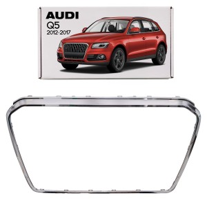 AUDI Q5 8R 2012-2017 PO FACELIFTINGU CHROMOWANA RAMKA GRILLA 8R0853651AD