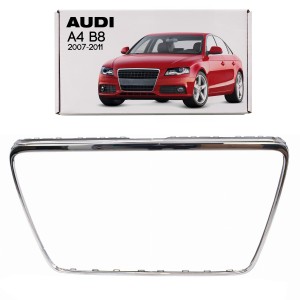 AUDI A4 B8 2007-2011 PRZED FACELIFTINGIEM RAMKA GRILLA CHROMOWANA 8E0853651