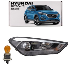 HYUNDAI TUCSON III TL 2015-2018 PRZED FACELIFTINGIEM LAMPA PRZEDNIA LED PRAWA 92102D7000