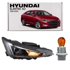 HYUNDAI ELANTRA VI AD 2018-2020 PO FACELIFTINGU LAMPA PRZEDNIA PRAWA 92102F2500