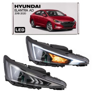 HYUNDAI ELANTRA VI AD 2018-2020 PO FACELIFTINGU LAMPA PRZEDNIA PRAWA LED 92102F2600