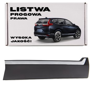 HONDA CR-V V 2018-2023 LISTWA PRZEDNICH DRZWI PRAWA CHROM 75312TLAA01
