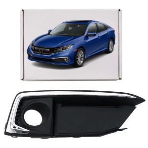 HONDA CIVIC X 2019-2021 SEDAN PO FACELIFTINGU KRATKA HALOGENU Z CHROMEM PRAWA 71185TBAA60
