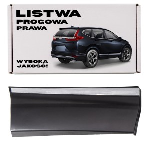 HONDA CR-V V 2018-2023 LISTWA TYLNYCH DRZWI PRAWA CHROM 75313TLAA01