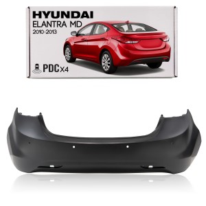 HYUNDAI ELANTRA V MD 2010-2013 PRZED FACELIFTINGIEM ZDERZAK TYLNY Z 4xPDC 866103X710