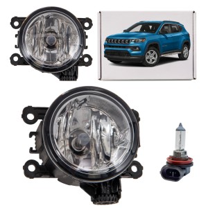 JEEP CHEROKEE V KL 2014-2018  / JEEP COMPASS II MP 2017-2020 LAMPA PRZECIWMGIELNA PRZEDNIA L=P 5182426AA