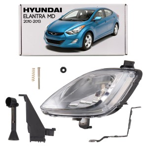 HYUNDAI ELANTRA V MD 2010-2013 PRZED FACELIFTINGIEM LAMPA PRZECIWMGIELNA PRZEDNIA LEWA 922013X010