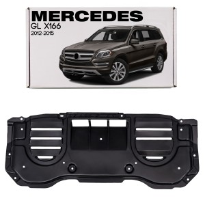 MERCEDES GL X166 2012-2015 OSŁONA PODWOZIA SKRZYNI BIEGÓW Z KOMPLETEM ŚRUB A1665200323