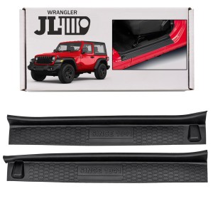 JEEP WRANGLER JL 2018+ 2 DRZWI WEWNĘTRZNE LISTWY PROGOWE SINCE 1941