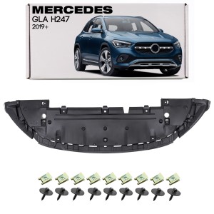 MERCEDES GLA H247 2019+ OSŁONA PŁYTA POD PRZEDNI ZDERZAK Z KOMPLETEM ŚRUB A2478858703