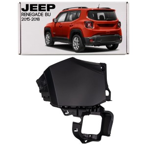 JEEP RENEGADE I BU 2015-2018 PRZED FACELIFTINGIEM NAROŻNIK TYLNEGO ZDERZAKA Z MOCOWANIEM LAMPY PRZECIWMGIELNEJ LEWY 5VW88TZZAA