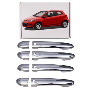 MAZDA 2 II DE 2007-2014 NAKŁADKI NA KLAMKI POD SENSOR
